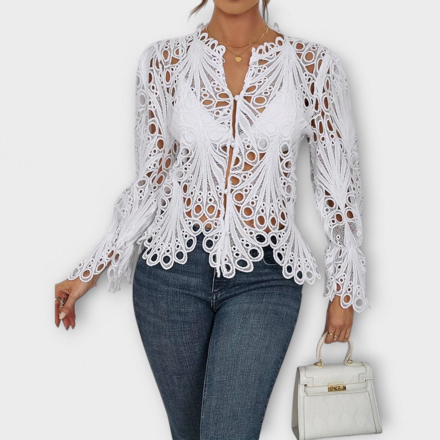 Savannah – Asymmetrisk bluse