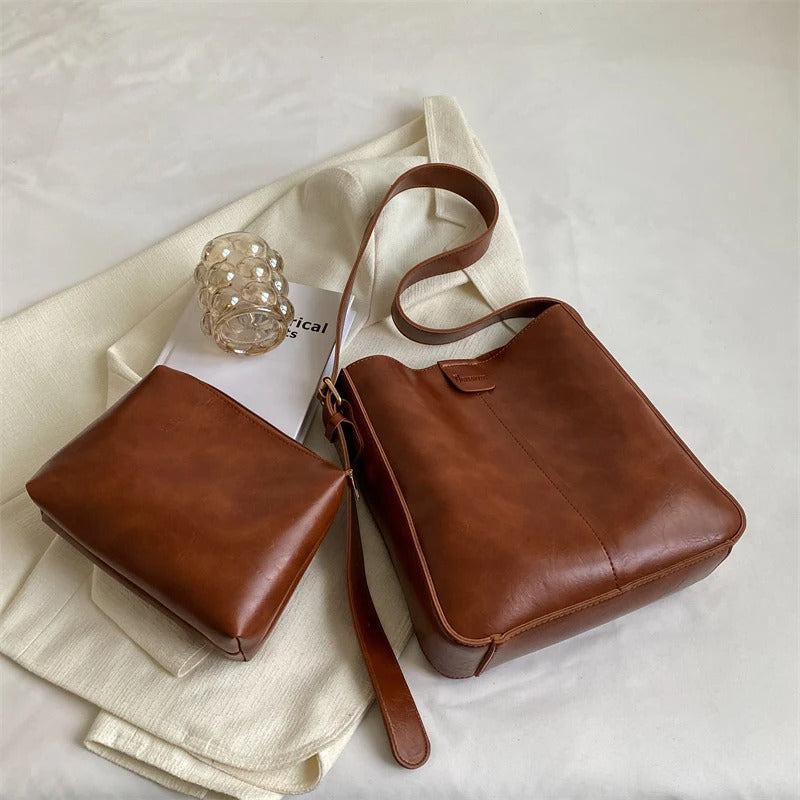 Lea - Retro Shopper Taske Sæt