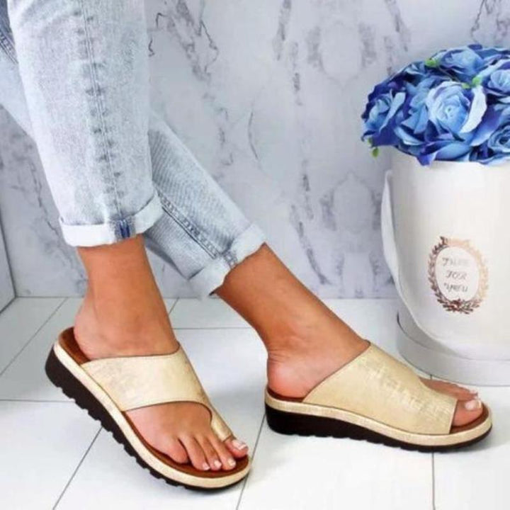 Jenna | Orthopediske Damessandaler, Hallux Valgus Korrigerende