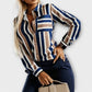 Emily – Afslappet og stilren stribet bluse