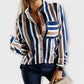 Emily – Afslappet og stilren stribet bluse