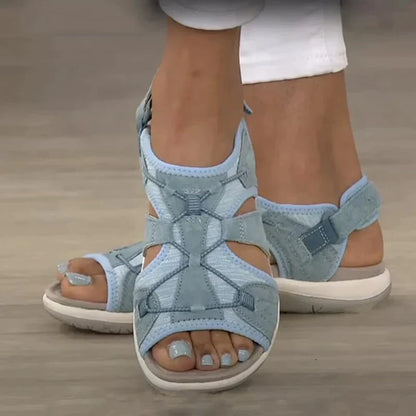 Sandaler København™ – Justerbar Pasform, Sporty Komfort & Skridsikker Ydersål