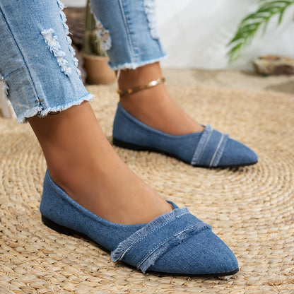 Alurea™ Denim Ballet Flat Sandal