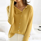 Cloe™ - Klassisk cardigan med knapper